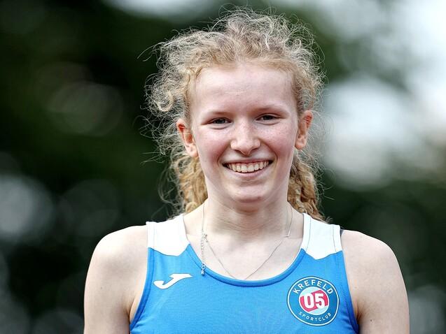 Porträt Leichtathletin Nica Striezel