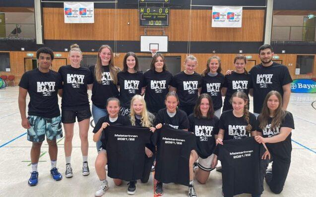 Mannschaftsbild weibliche Basketball U16