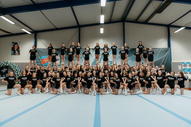 Pyramide beim Cheerleading