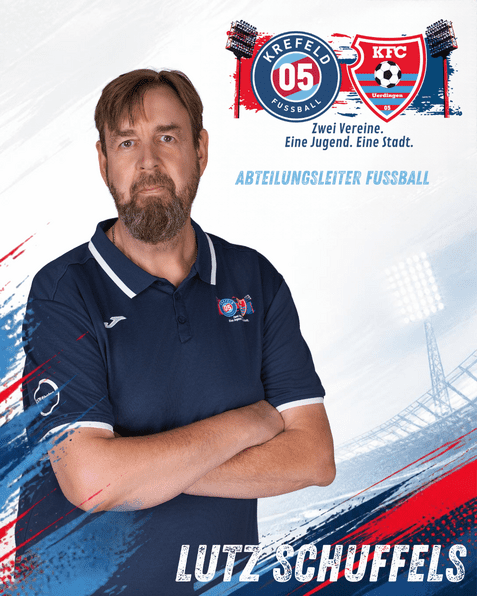 Porträt Abteilungsleiter Fußball Lutz Schuffels