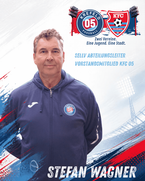 Porträt stellvertrender Abteilungsleiter Fußball Stefan Wagner