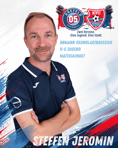 Porträt Obmann Fußball Steffen Jeromin