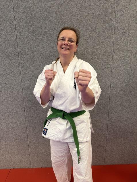 Portr&auml;t einer Karateka