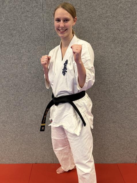 Portr&auml;t einer Karateka